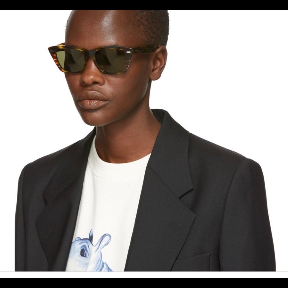 Acne Studios brown tortoiseshell Ingridh sunnies